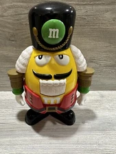 Mars M&Ms Yellow Nutcracker Sweet Candy Dispenser Holiday Limited Edition