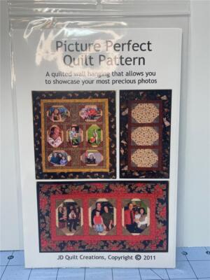 JD Quilt Creations Quilt Pattern - PICTURE PERFECT QUILT PATTERN 25