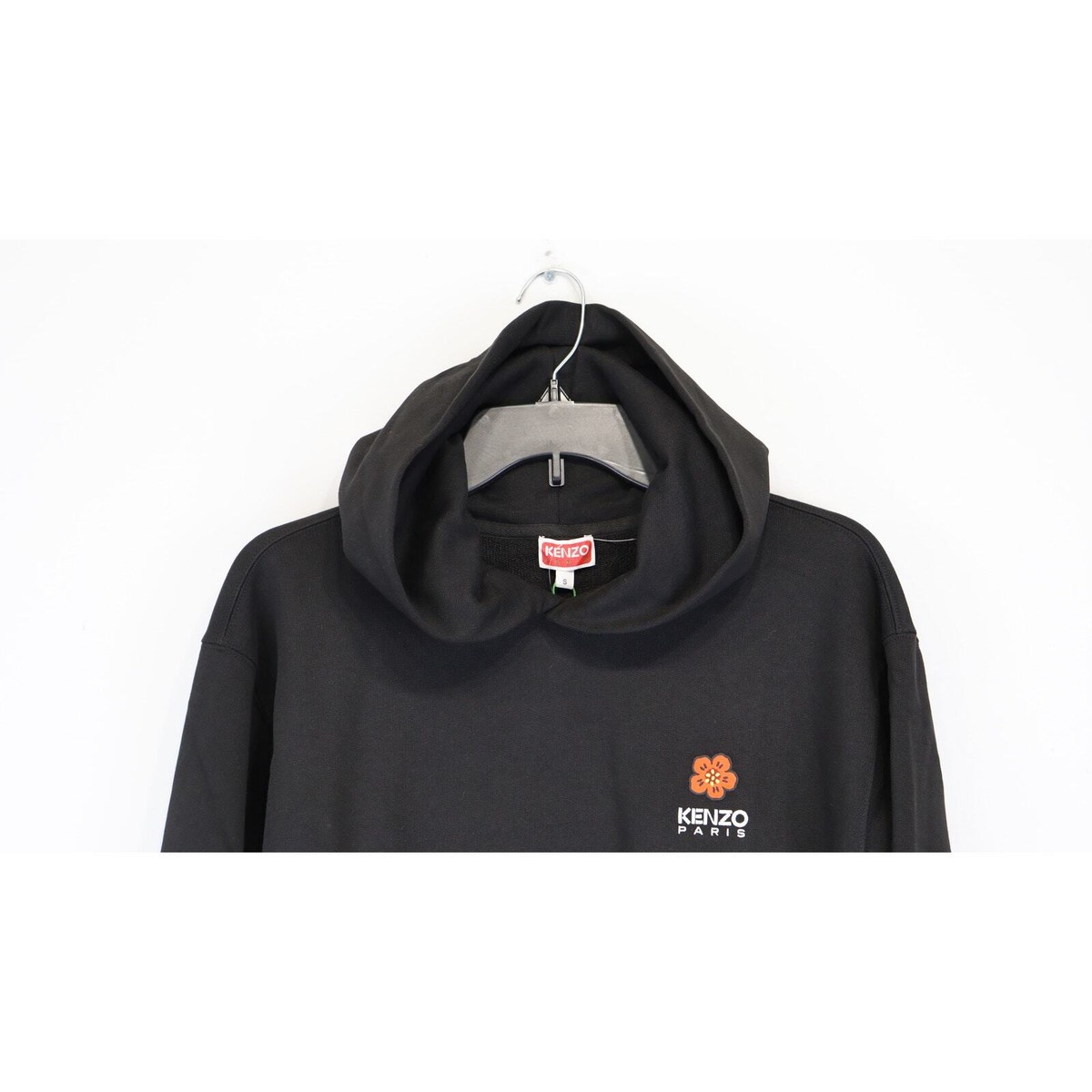 【KENZO】Boke Crest Classic Sweatshirt - Black Kenzo Boke Flower Crest Classic Hoodie in Black BNWT Small