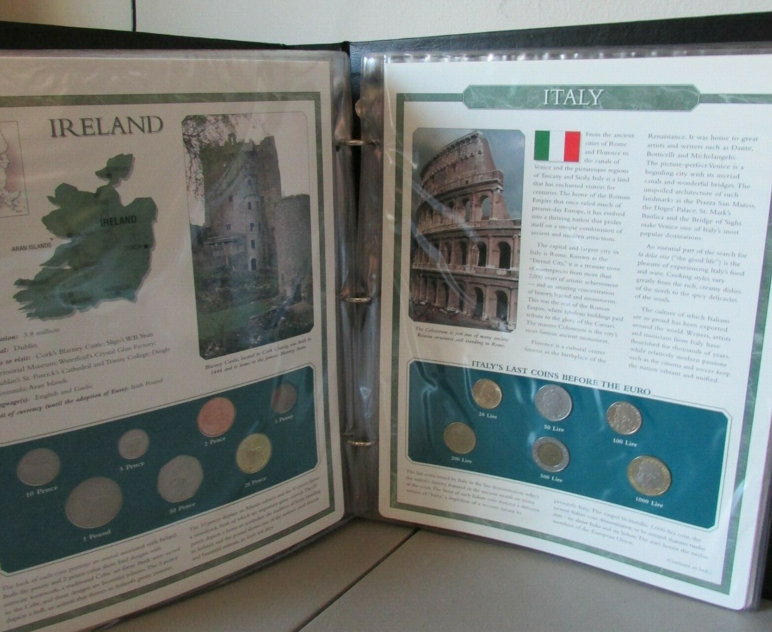 Europe's Vanishing Coins Postal Commemorative Society 12 Countries