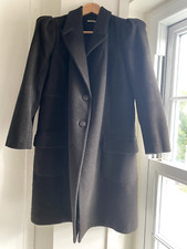 Max Studio Brown Wool Coat Medium Fabulous!