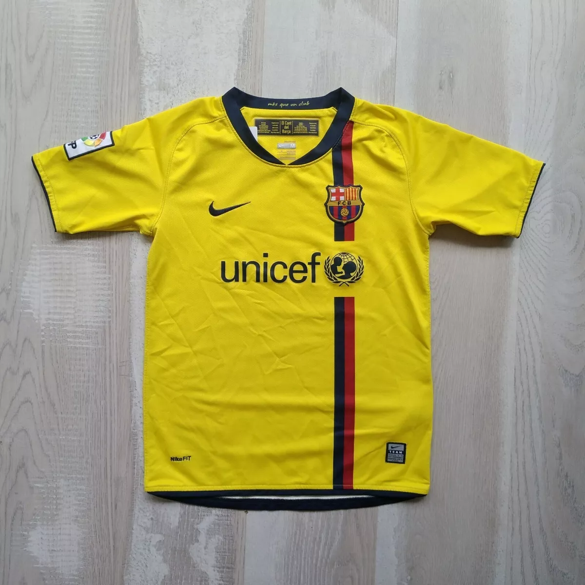 Barcelona Away football shirt 2008 2009 Nike 286808 760 Camiseta
