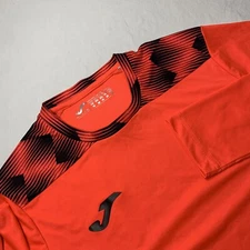 Joma Goalkeeper Soccer/Football Long Sleeve Jersey M Orange Black Non Padded EUC
