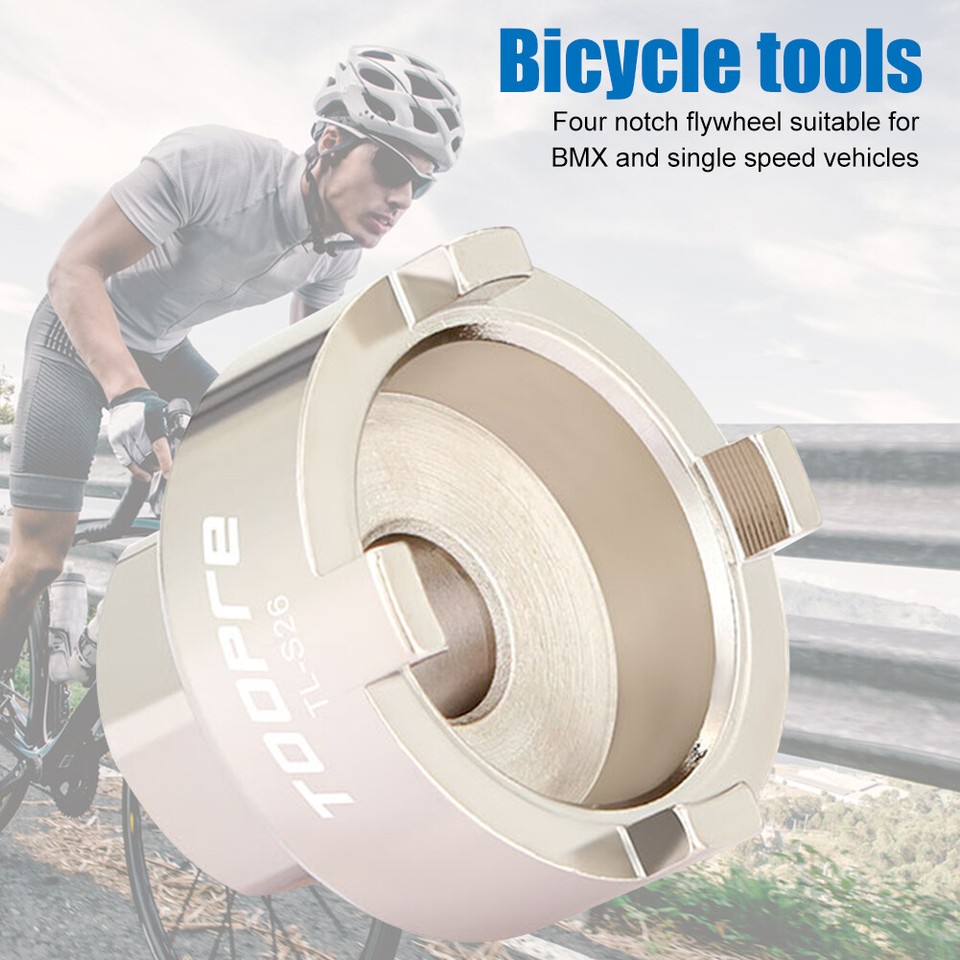 Bicycle Flywheel Remover Bicycle Repair for 4notch BMX Singlespeed