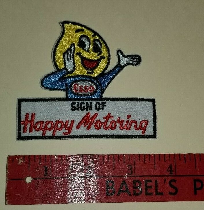 Union Jack Iron on Patch in Advertising