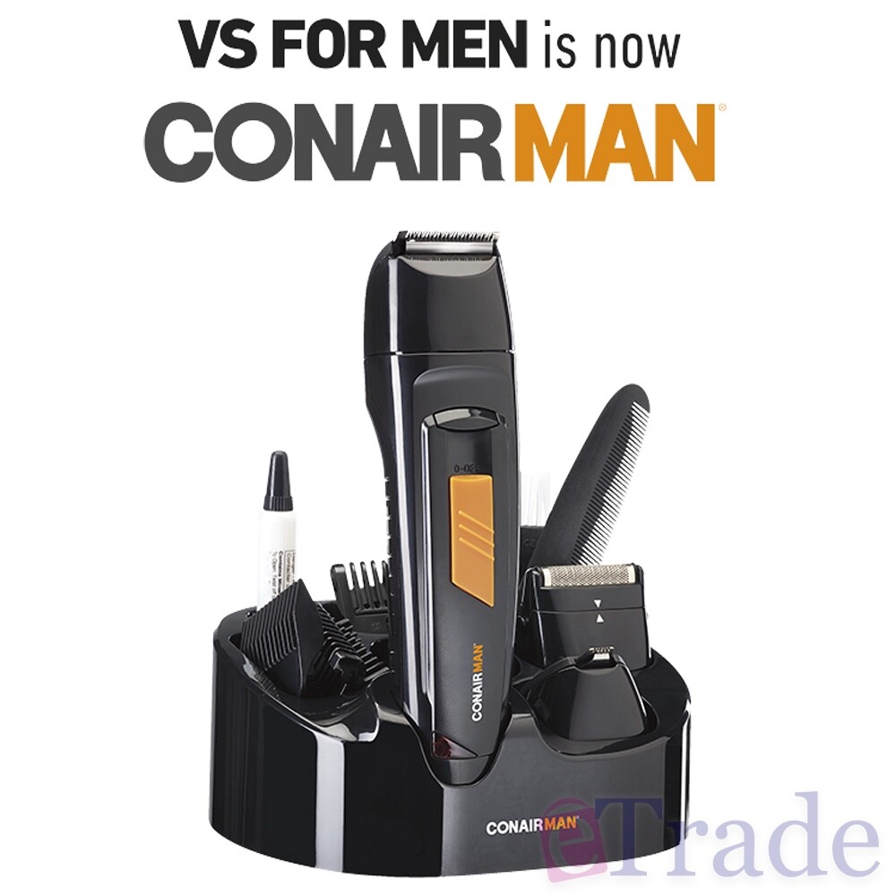 Conairman/ VS Sassoon VSM7056A Cordless Hair Beard Body Trimmer Shaver