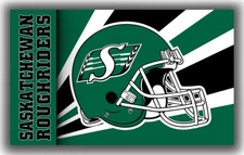 Saskatchewan Roughriders Football Helmet Flag 90x150cm 3x5ft Best Banner