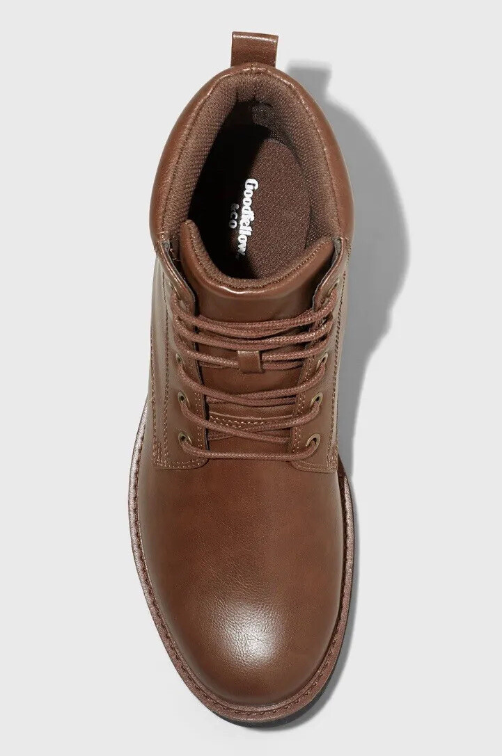 Size 11 Men's Jeffrey Cap Toe Combat Boots Goodfellow & Co