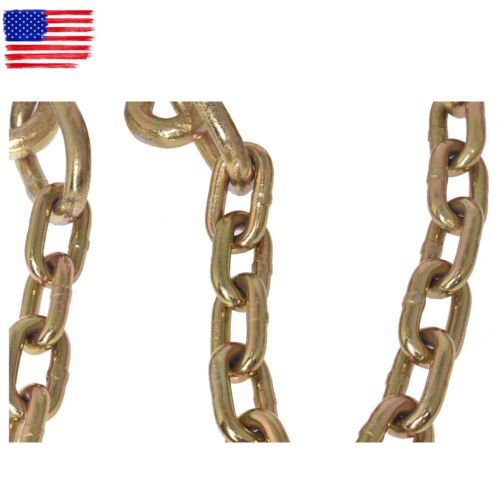 G70 15" Large V-chain J Hooks 2' Flatbed Tow Truck Rollback Wrecker Carrier - Picture 10 of 11