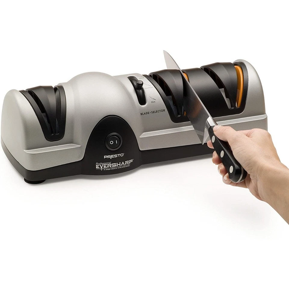 Presto® 专业 EverSharp® 电动刀磨刀器 | 3 阶段 — 第 3/4 张图片