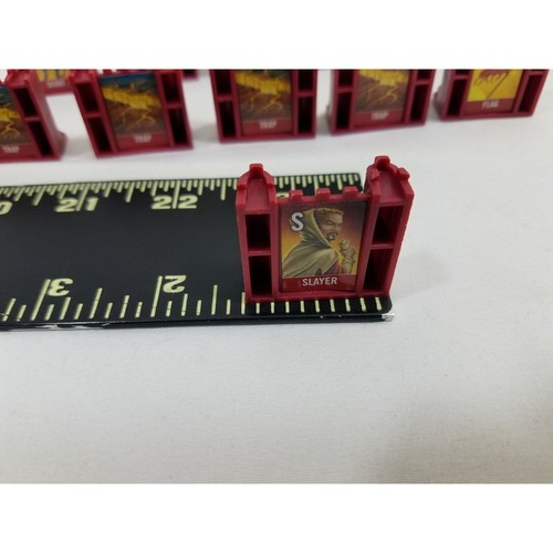 Stratego Red Replacement Game Pieces Set Of 30 Fire & Ice 2008 Parts Army - Picture 9 of 10