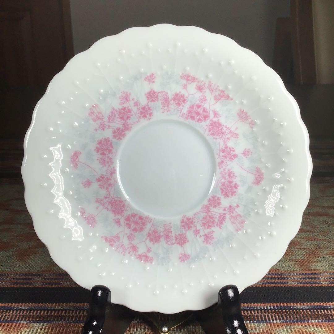 Georges Boyer Limoges Riviera Rose Cup Saucer 5 Set | eBay