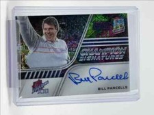 BILL PARCELLS 2022 SPECTRA CHAMPION SIGNATURES META PRIZM AUTO 23/25