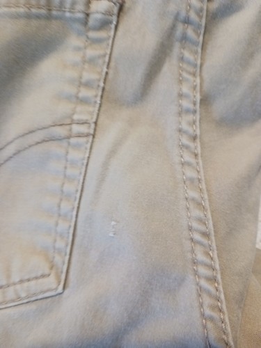 Levis 511 Jeans Youth Boys Size 18 (29x29)Slim Fit Beige Straight Leg - Picture 10 of 10