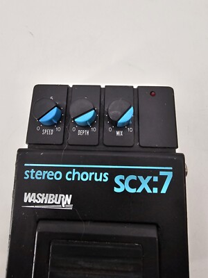 vintage washburn scx:7 stereo chorus | eBay