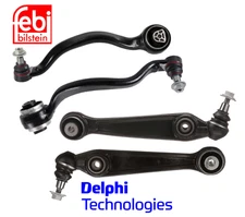 Front Lower Control Arm Kit Lt & Rt 4pc Original Febi Delphi for BMW X5 X6 14-19