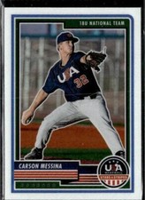 2023 Panini USA Baseball Stars & Stripes #10 Carson Messina