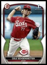 2023 Bowman Draft #BD-116 Cole Schoenwetter