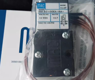 NEW MAC 45A-AC1-DDEA-1BA solenoid valve