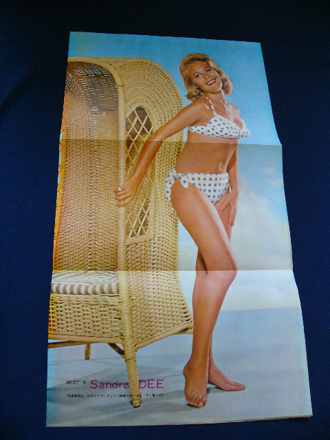 1960s Sandra Dee Japan VINTAGE 42 Clippings & Poster TAMMY AND THE