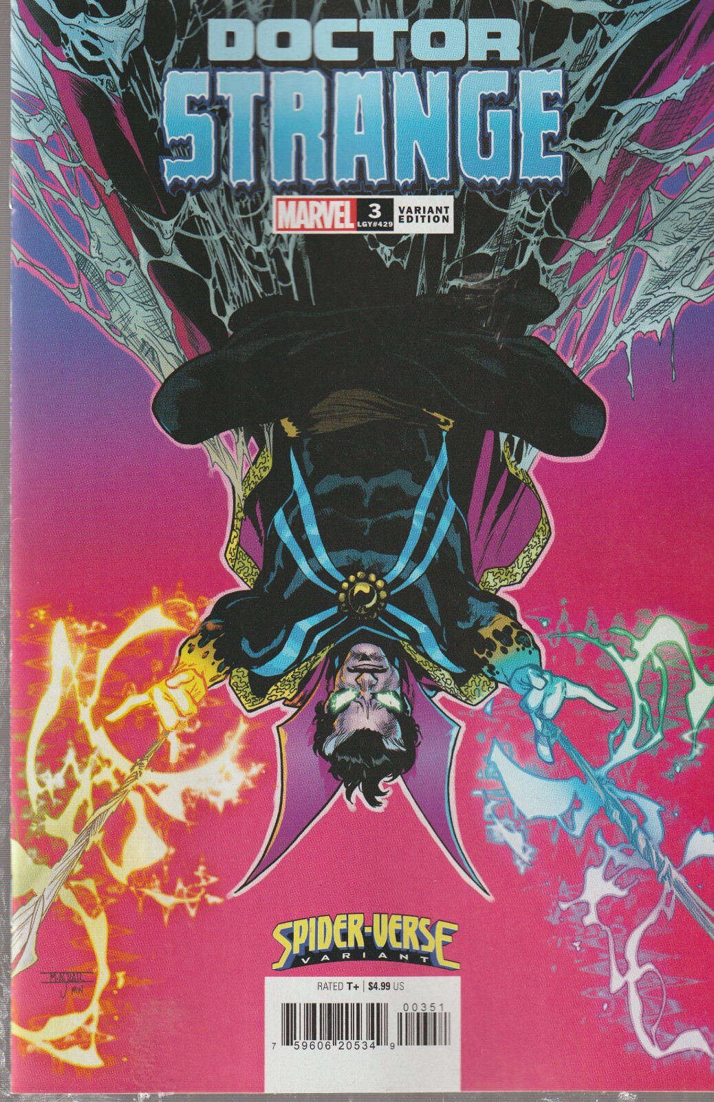 MARVEL COMICS DOCTOR STRANGE #3 JULY 2023 SPIDERVERSE VARIANT 1ST PRINT NM