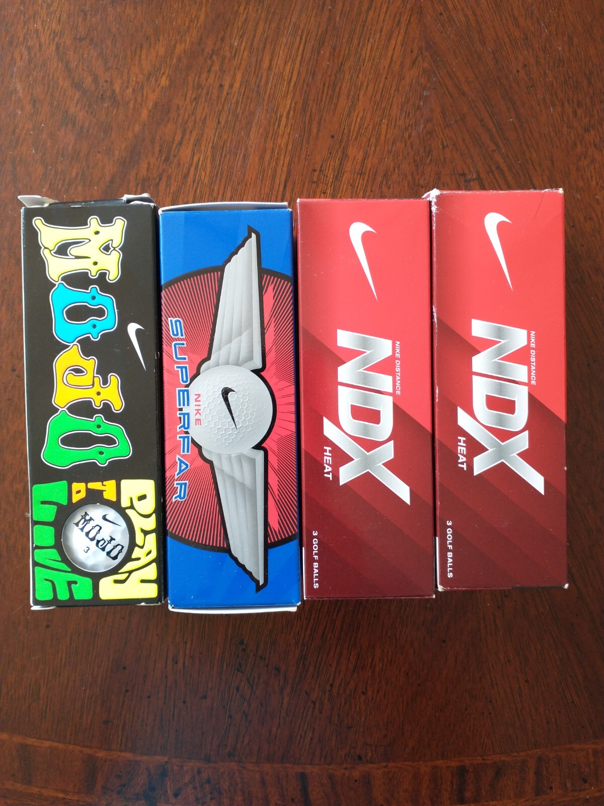 (6) Nike NDX Heat + (3) Nike Superfar + (3) Nike Mojo Golf Balls
