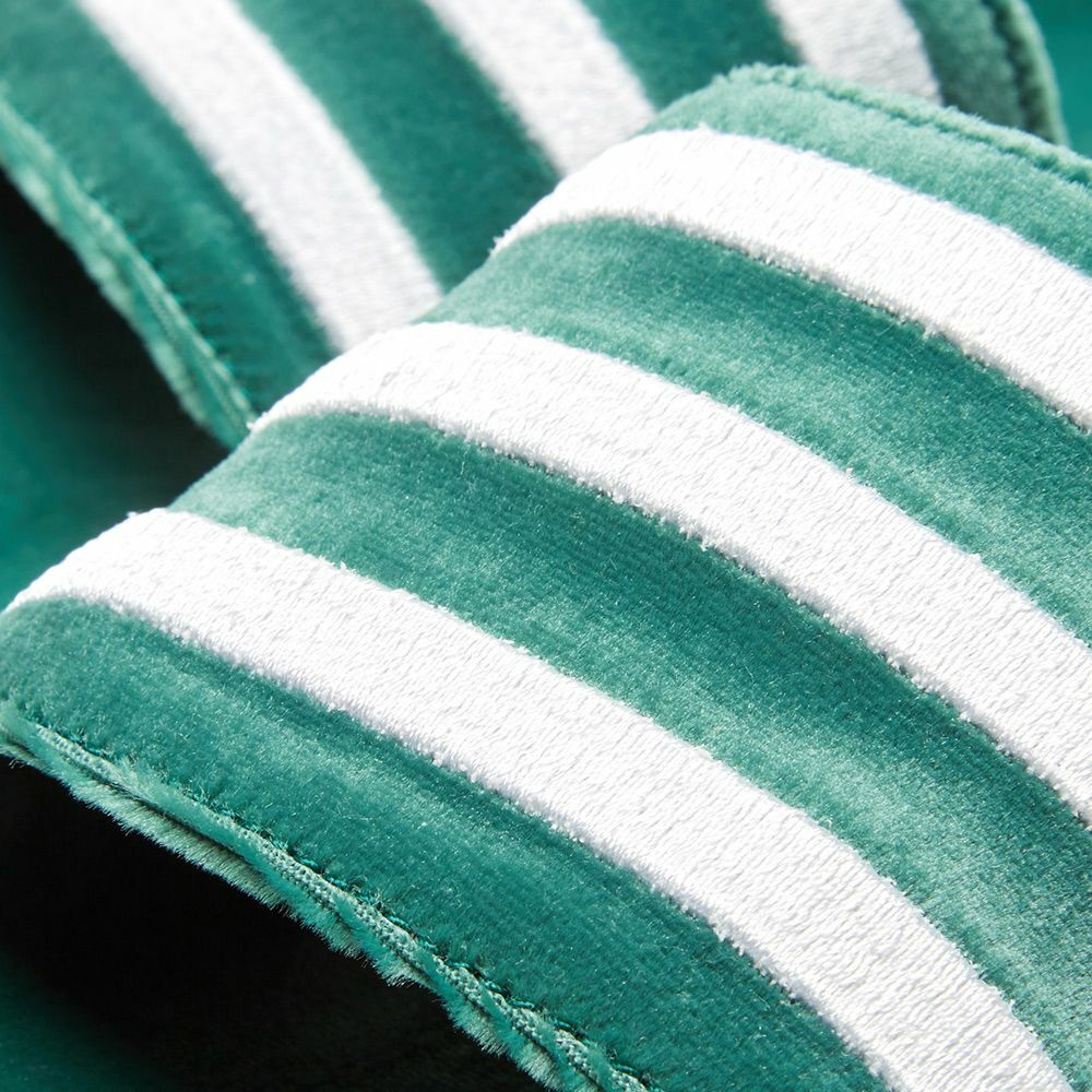 adidas Adilette Slides Green Velvet 