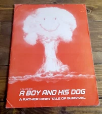 1975 "A BOY & HIS DOG" Don Johnson MOVIE PRESS KIT (7) Photos & SIGNED LETTER 