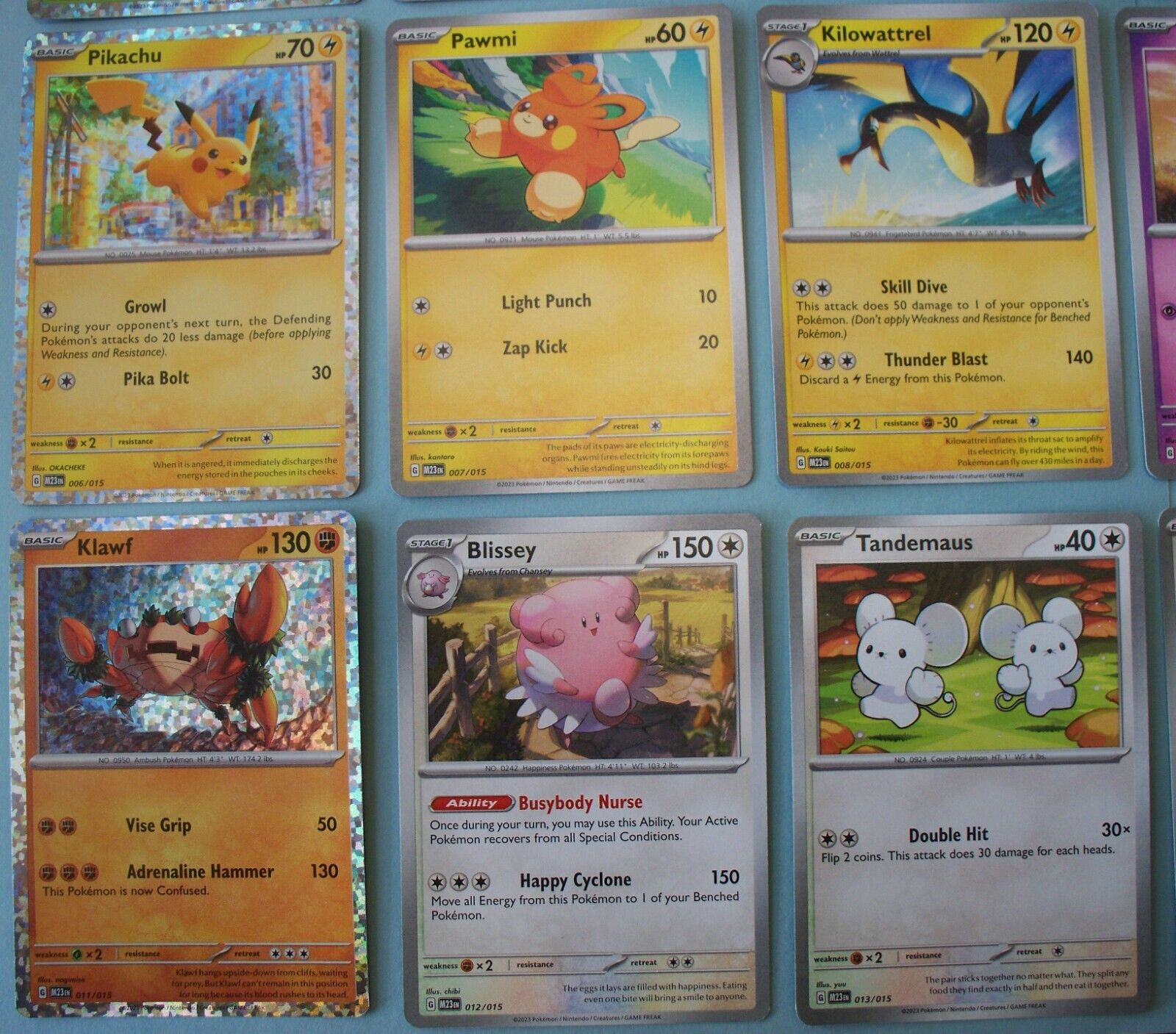 2023 McDONALD'S POKEMON - COMPLETE SET OF 15 CARDS + freebies READY TO SHIP