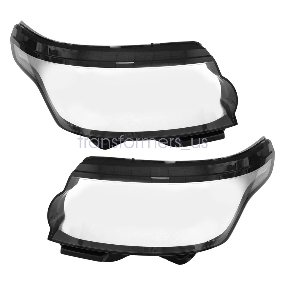 Cubierta de lente de faro izquierdo y derecho para Land Rover Range Rover 2014-2017 Foto 4 de 4