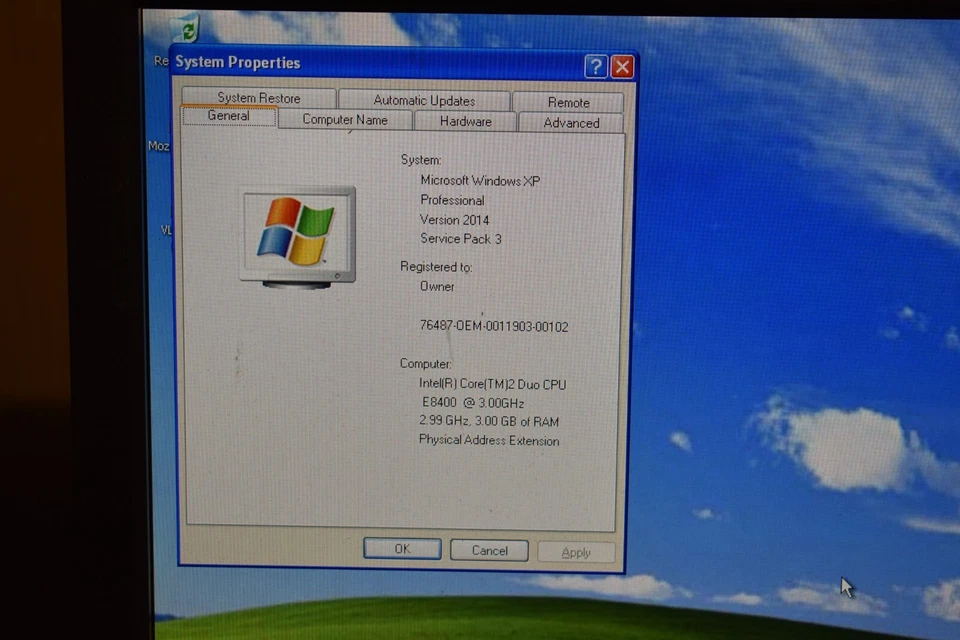 Dell Optiplex 960 Core 2 Duo E8400 500GB HDD Windows XP Pro 32bit Floppy Drive - Image 3 of 4