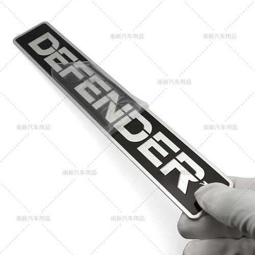 Für Land Rover DEFENDER Metall Motorhaubenaufkleber Autokopf Logo Autoaufkleber - Bild 5 von 6