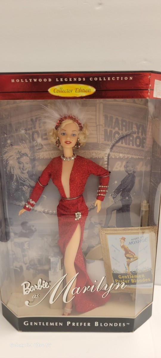marilyn monroe barbie red dress Amazon.com: Barbie Timeless Treasures Marilyn Monroe : Toys & Games