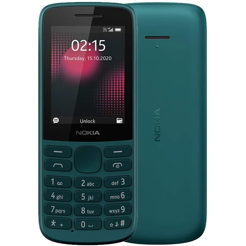 Nokia 215 Dual SIM 4G Unlocked Bluetooth 128MB 64MB RAM Classic Mobile Phone New
