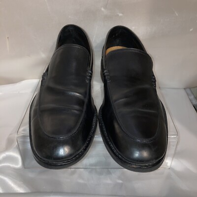 COLE HAAN N Air MENS 11M #C06649 Loafers Leather Dress Black  display picture 1