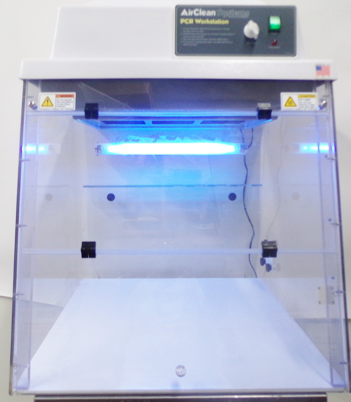 Airclean Systems PCR Workstation AC624LFUV eBay
