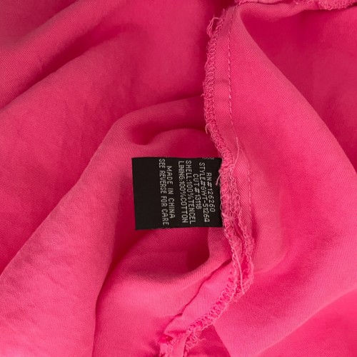 Samt Herz Kleid Damen Medium Rosa Ärmellos V-Ausschnitt Etuikleid Mini Tank - Bild 9 von 9
