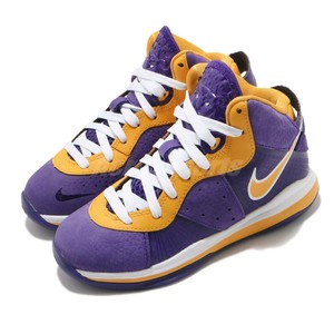 lebron james purple and gold shoes