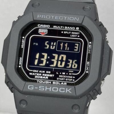 時計 CASIO G-SHOCK GW-M5610 Casio G-Shock GW-M5610BA-1JF BLACK x BLUE Solar-powered