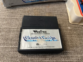 Vectrex - Cosmic Chasm with Video Game Cartridge, Box and Overlay - UNTESTED