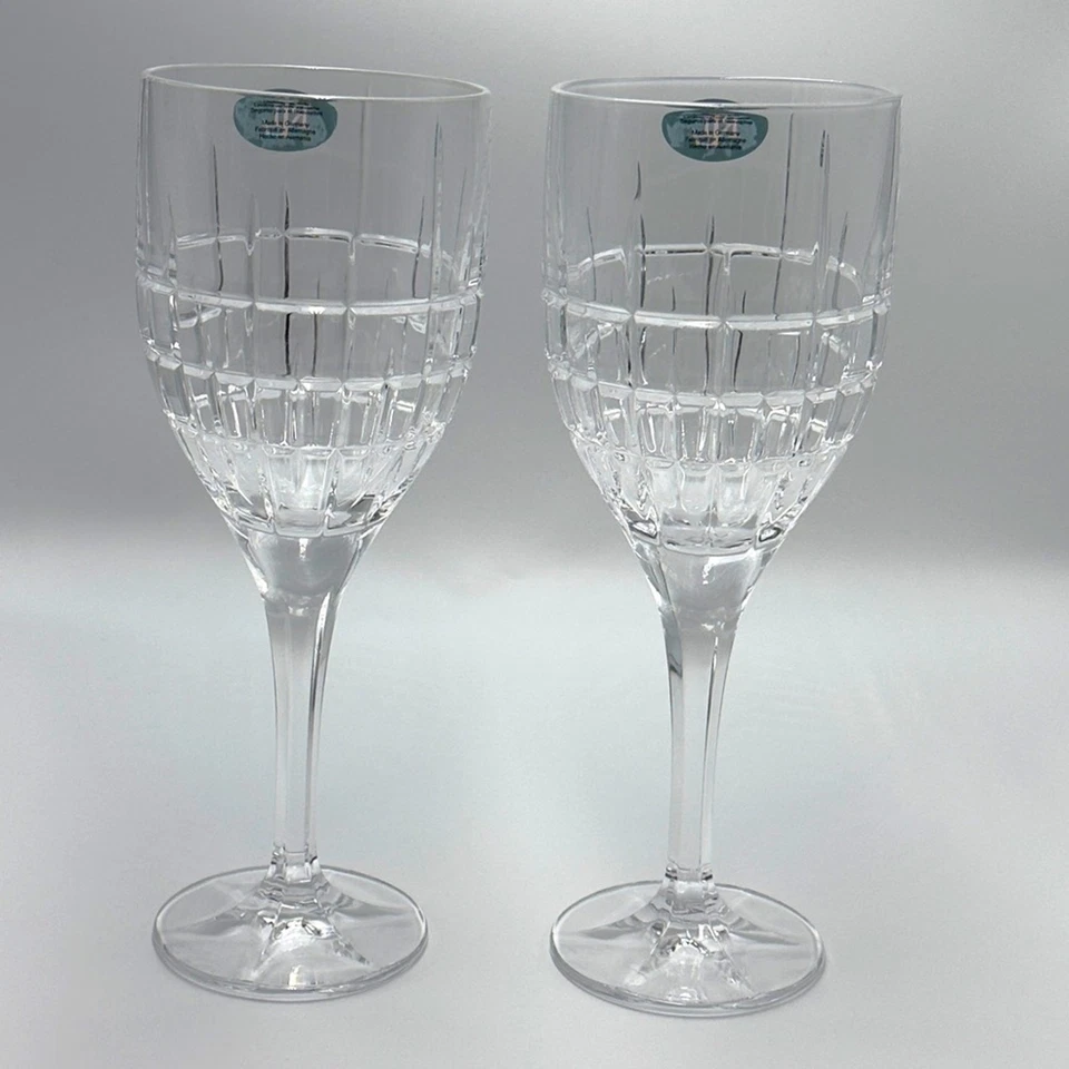 Nuevo Ralph Lauren Cóctel Fiesta Dos Copas de Cristal Copa de Agua de Vino Alemania Foto 4 de 4