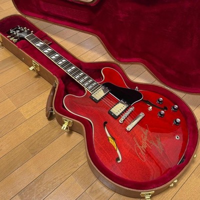 Gibson ES-345 Christopher Lloyd Back to the Future Signed Vintage Excellent