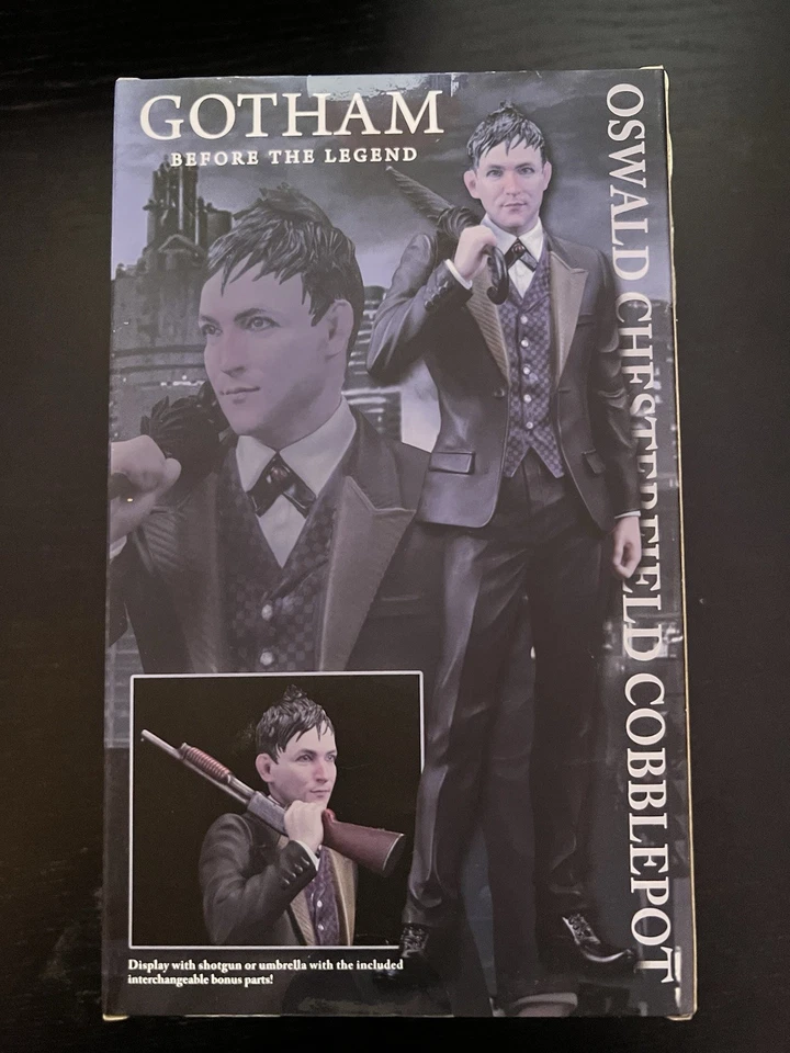 Figura Estatua Kotobukiya Gotham ArtFX+ Oswald Chesterfield Cobblepot 1/10 Foto 2 de 3