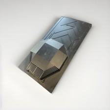 Klober 10K Slate Vent Roof Ventilation Tile Slate Grey Low Profile Dovetail Vent