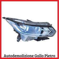 Faro anteriore DX destro NISSAN qashqai j11 1.5 1.6 dci 2016 2017 2018 2019