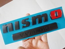 NISMO VVEL DIG 3D Tail Trunk Badge Matte BLAC...