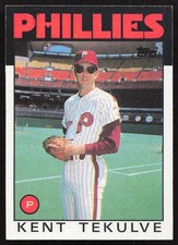 1986 Topps #326 Kent Tekulve