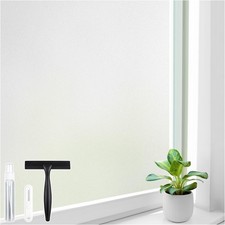 Homein Frosted Glass Window Privacy Film with Tools UV Blocking Privacy Film...