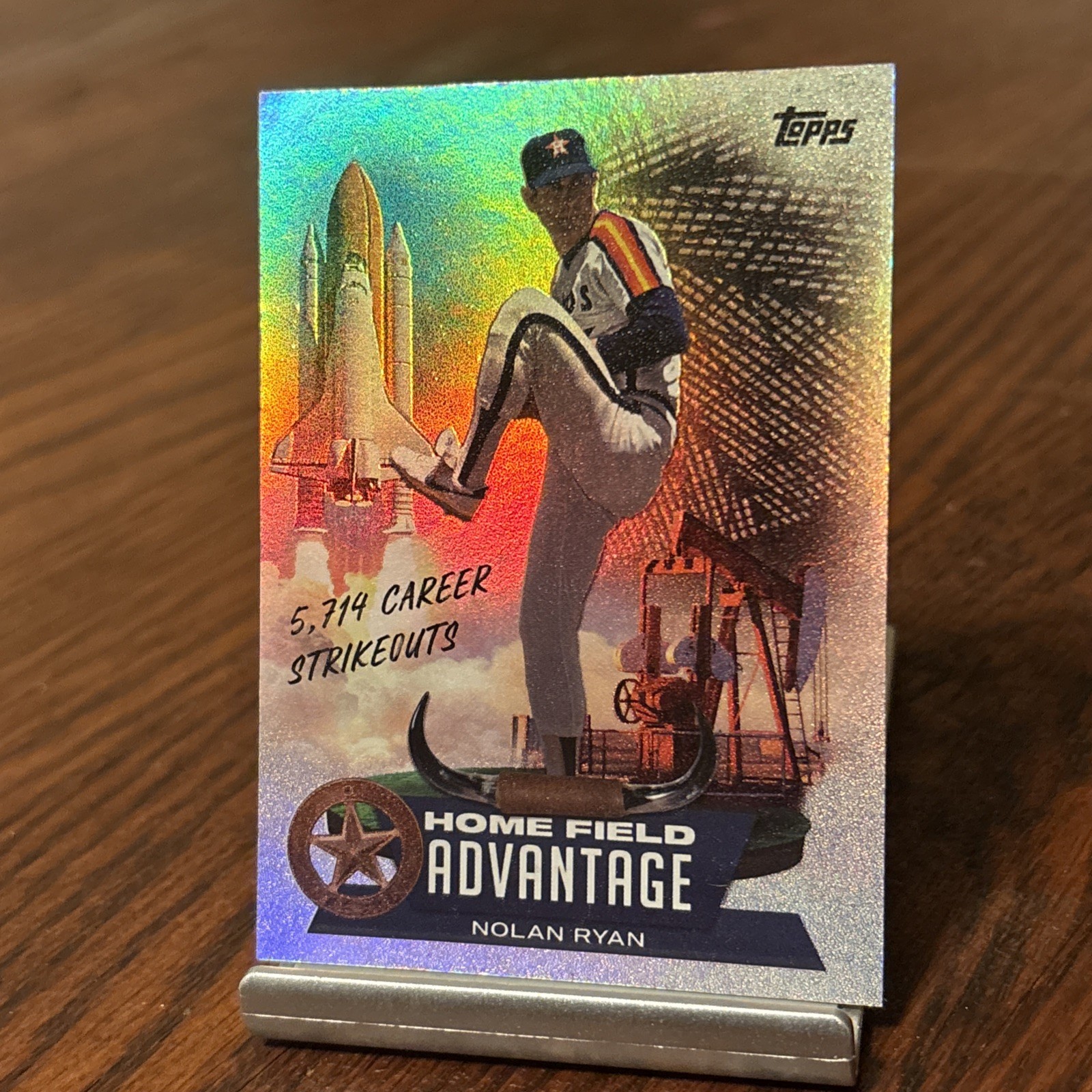 Nolan Ryan 2022 Topps #LHA-9 Legendary Home Field Advantage /(SSP 