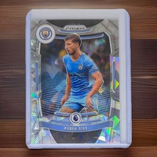 2021-22 panini prizm premier league Ruben Dias #/23 Cracked Ice Mancity Portugal